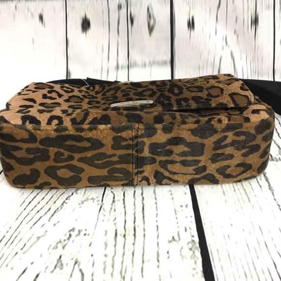 Nine West leopard print purse bag clutch cheetah - Picture 6 of 7